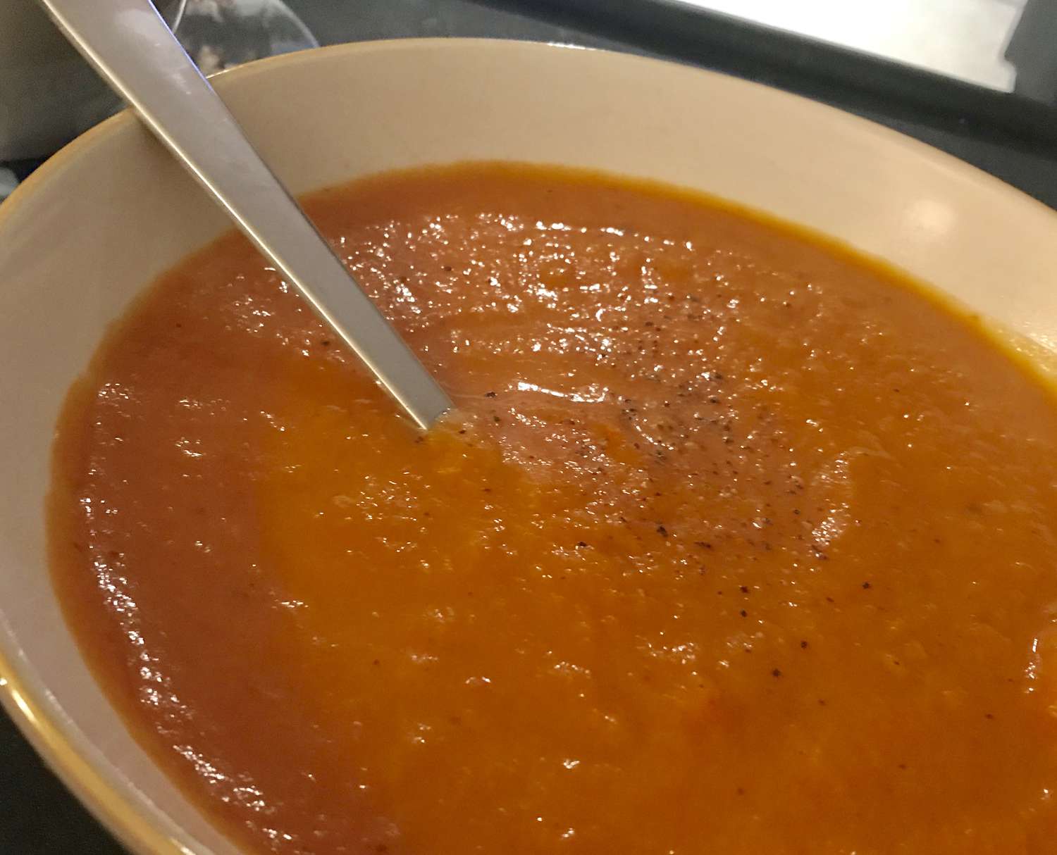 Roasted Red Pepper and Carrot Soup