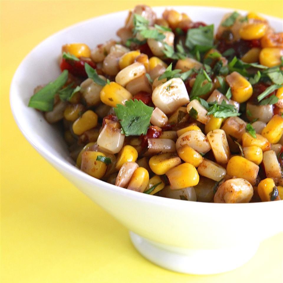 Roasted Red Pepper Corn Salad