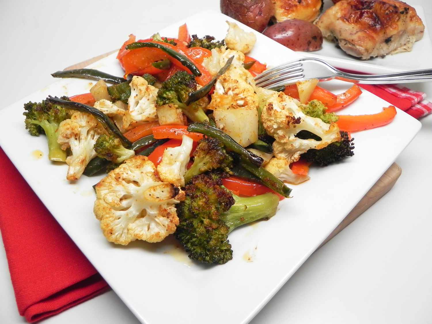 Roasted Spiced Vegetables