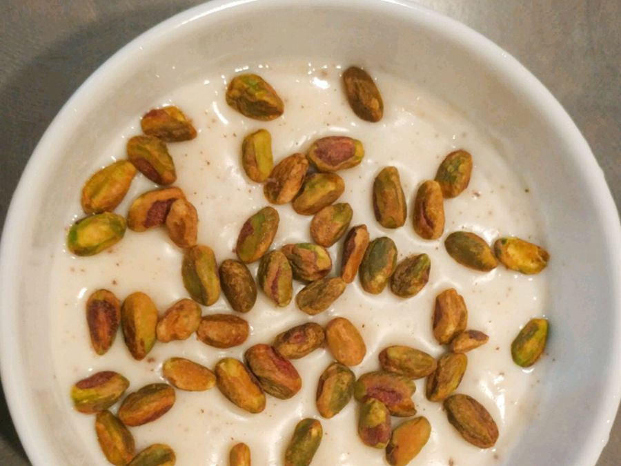 Rose Water Cardamom Pudding