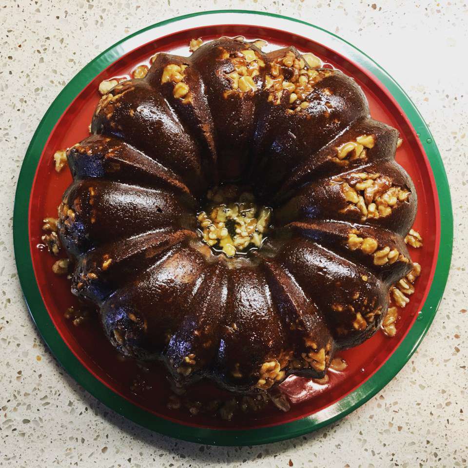 Rum-Glazed Chocolate Cake