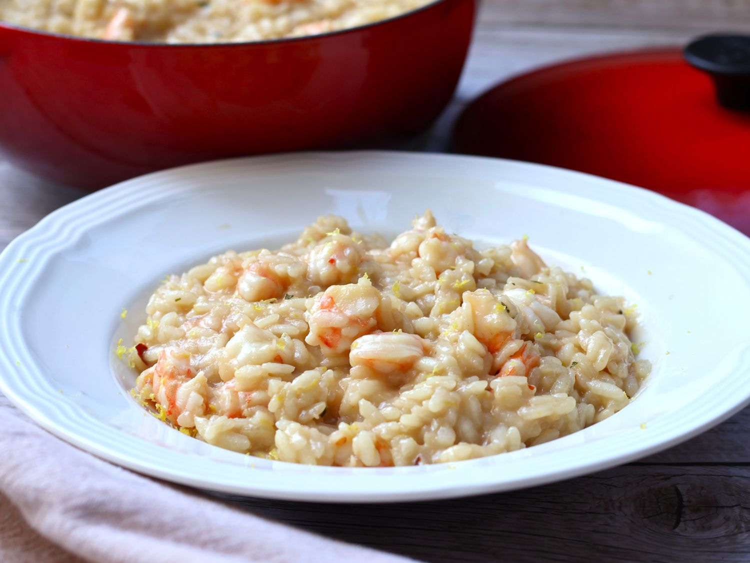 Saffron Shrimp Risotto