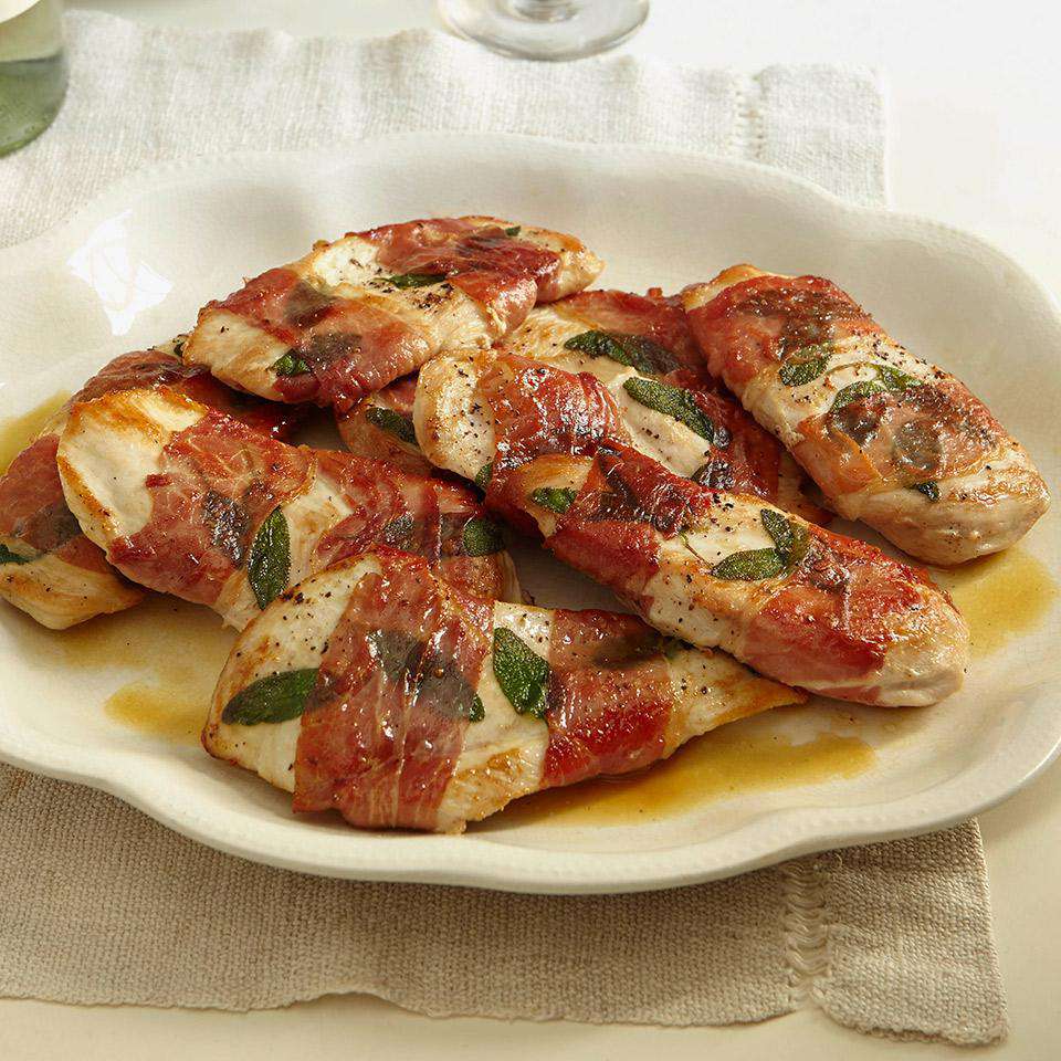 Sage Chicken Saltimbocca