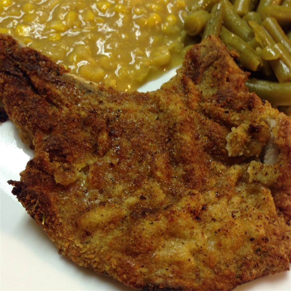 Sage Parmesan Pork Chops