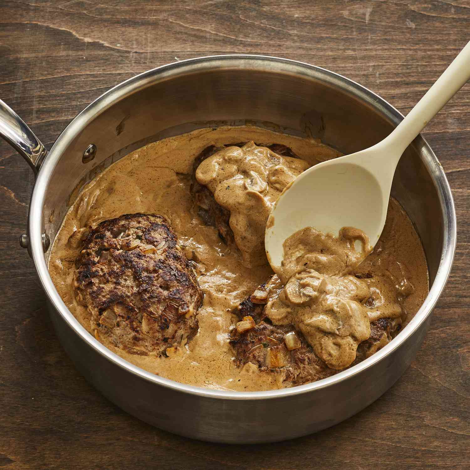 Salisbury Steak with Mushroom Gravy