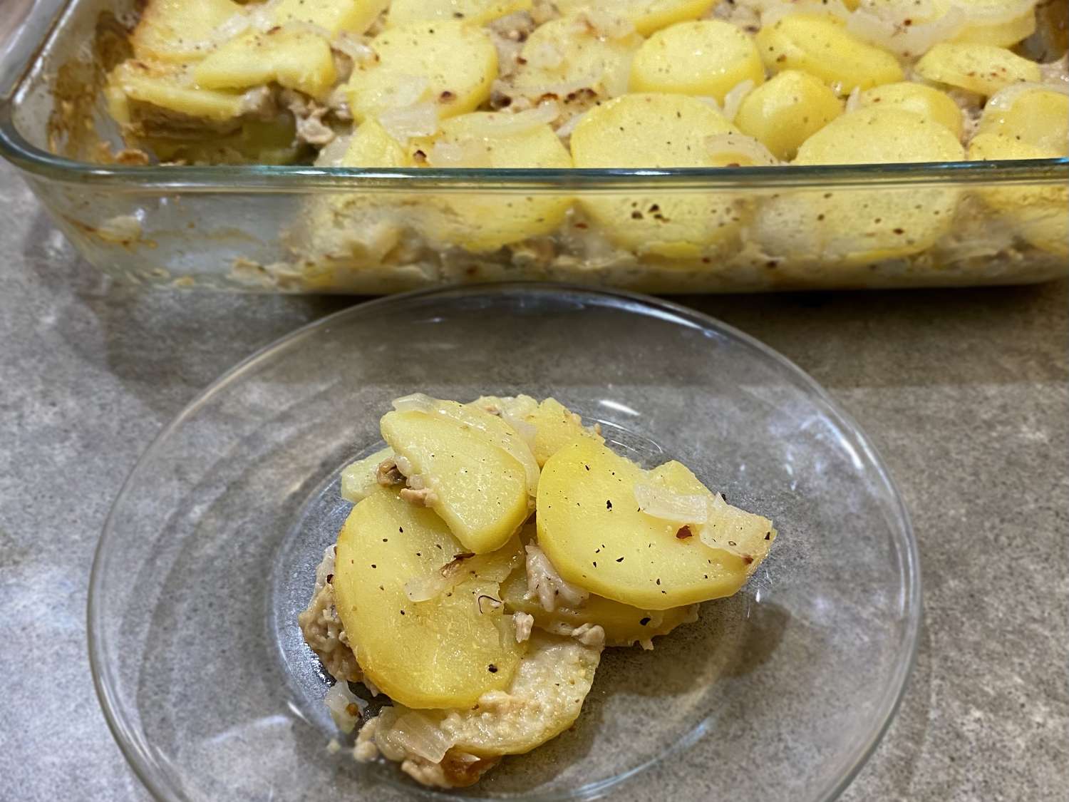Salmon and Potato Bake