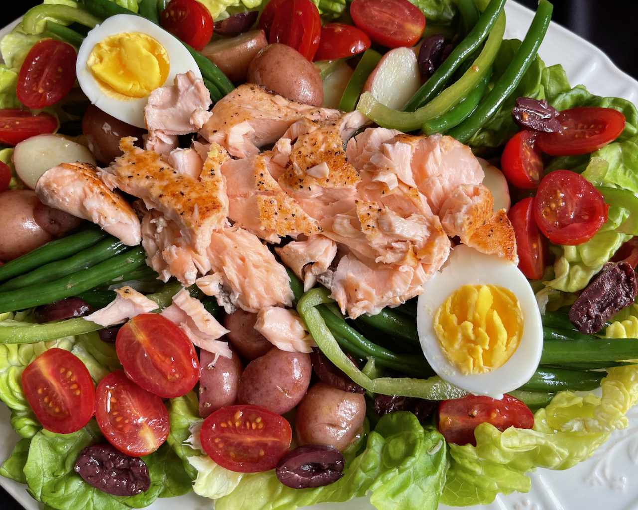 Salmon Niçoise Salad