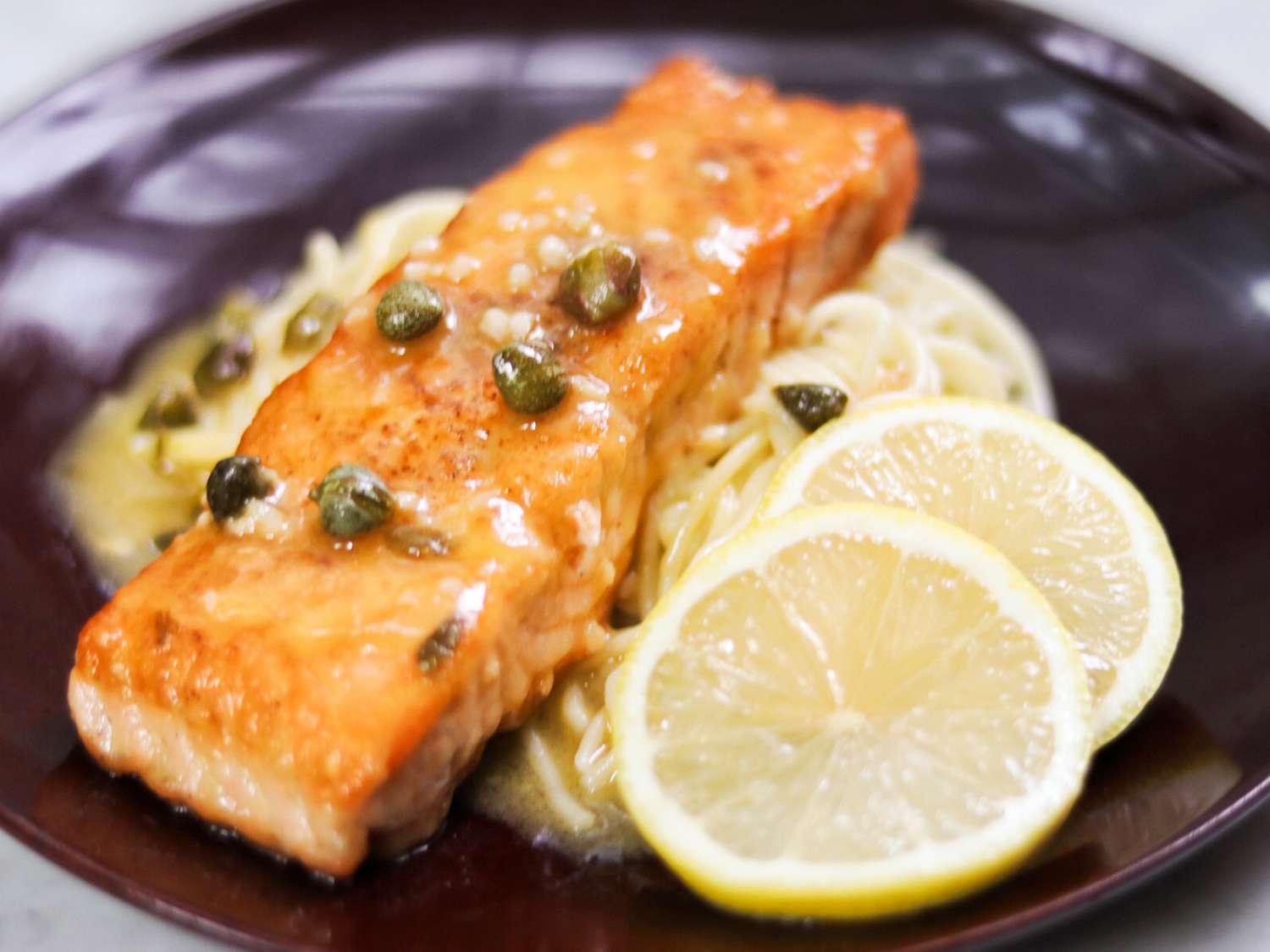 Salmon Piccata