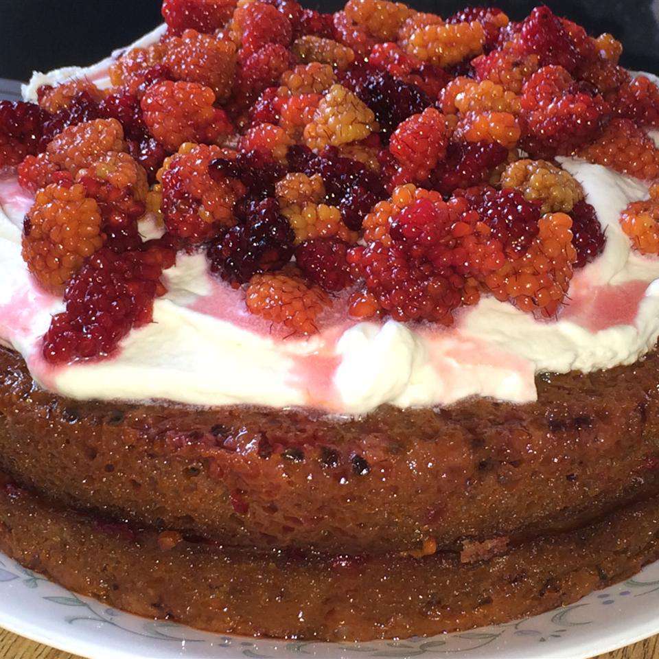 Salmonberry Cake Delight