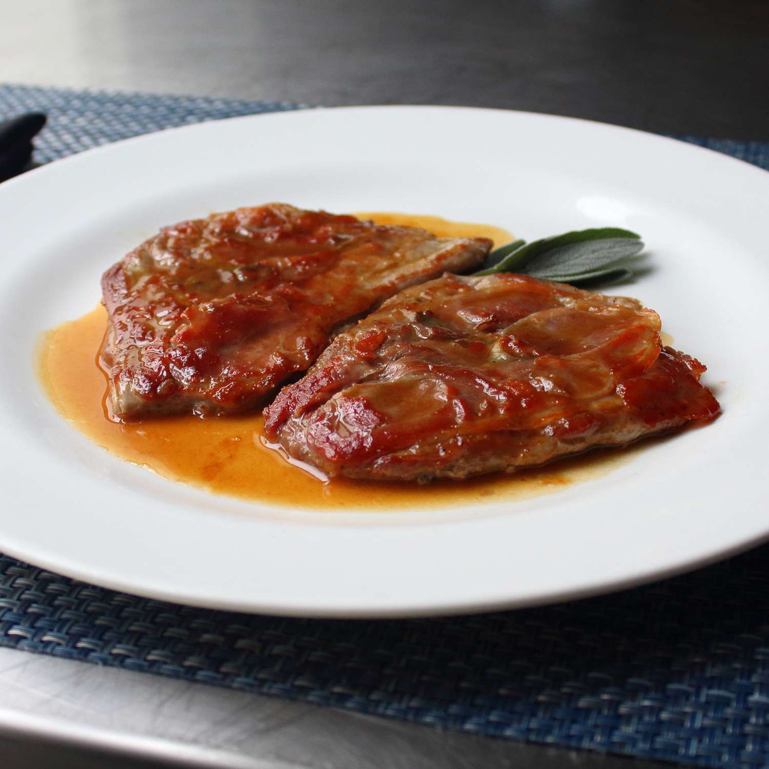 Saltimbocca-style Pork