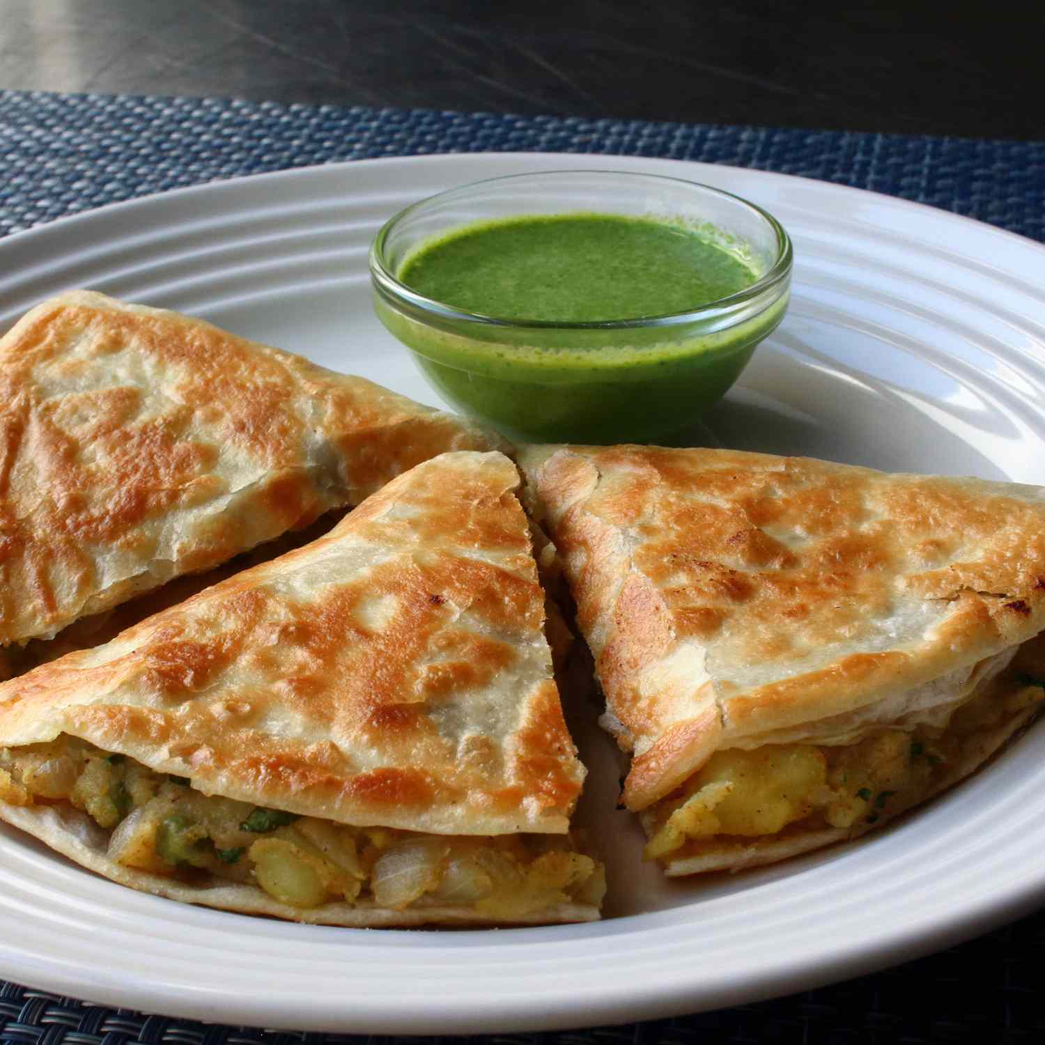 Samosa Quesadilla