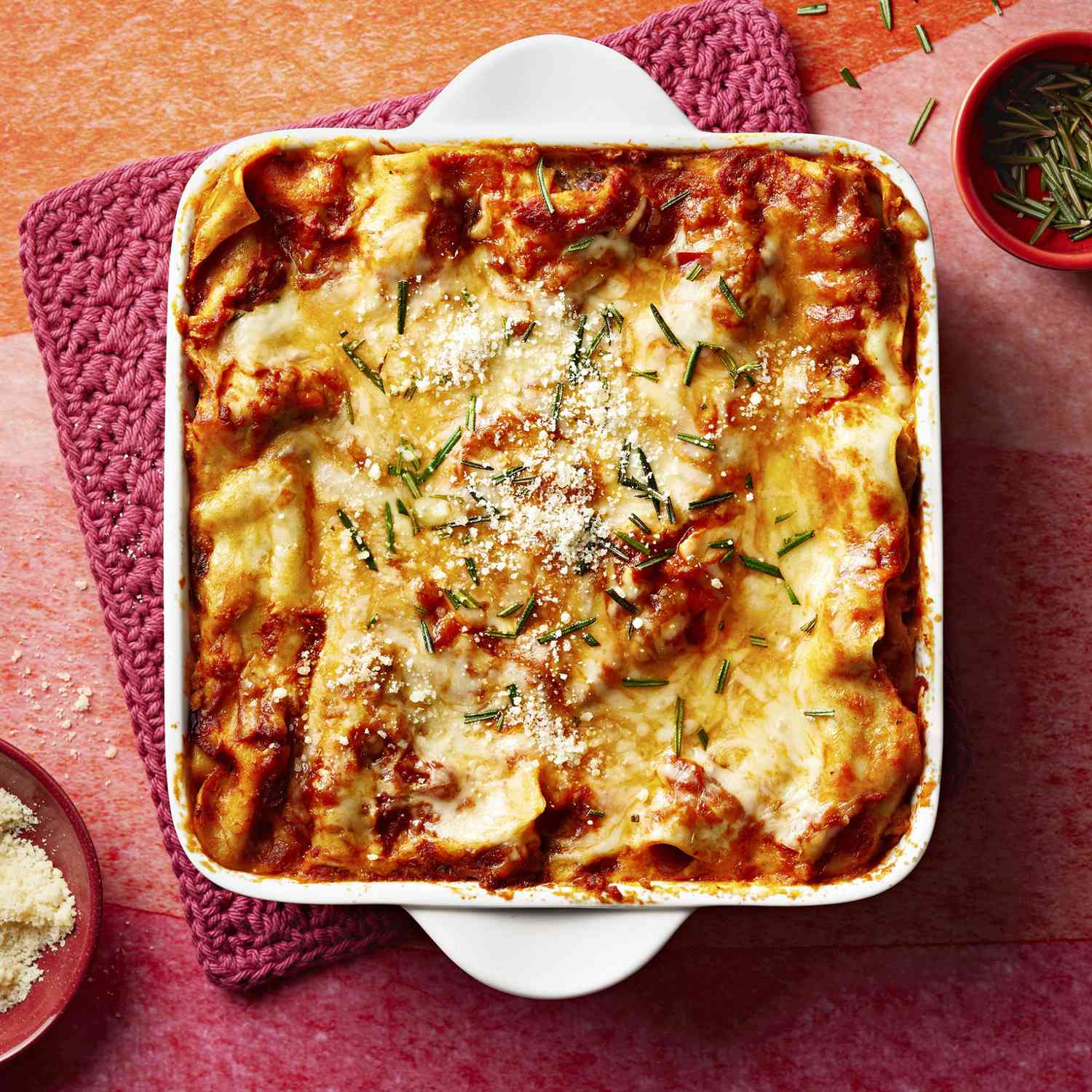 Sausage and Mushroom Lasagna with Béchamel