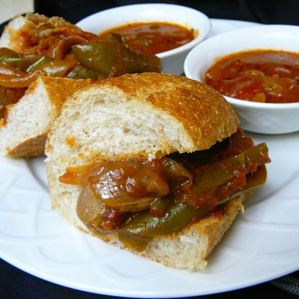 Sausage and Pepper Hoagies