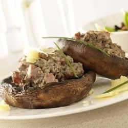Sausage and Ricotta Stuffed Mushrooms