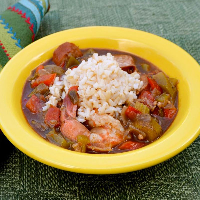 Sausage and Shrimp Jambalaya