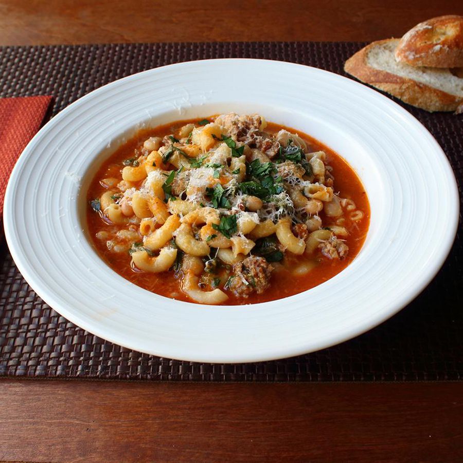 Sausage Pasta Fagioli