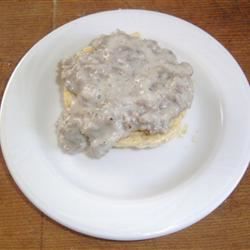 Sausage Pepper Breakfast Gravy