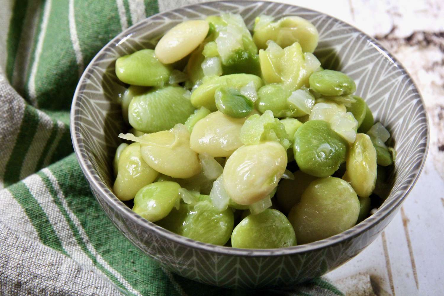 Sautéed Lima Beans