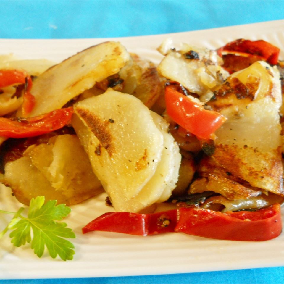 Sautéed Potatoes and Peppers