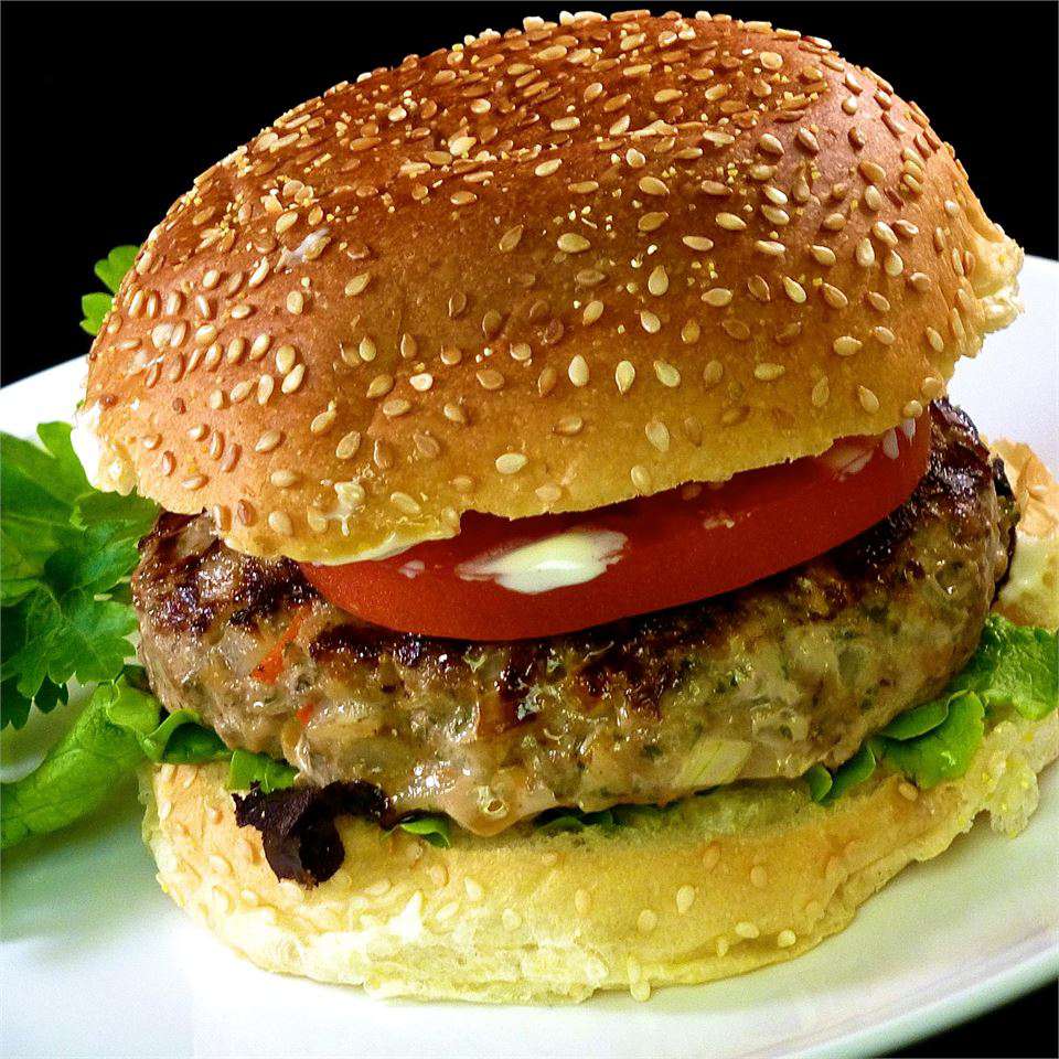 Savory Asian-Style Turkey Burgers with Ginger and Soy Sauce