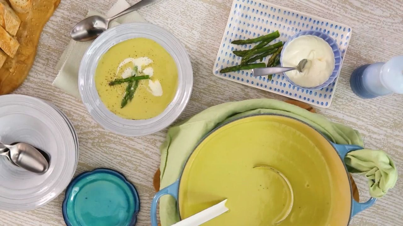 Savory Asparagus Soup