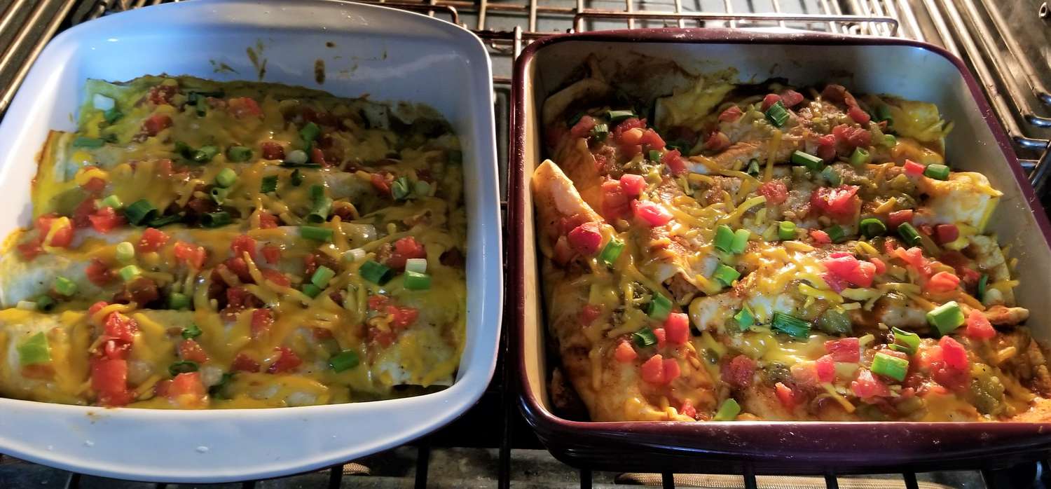 Savory Breakfast Enchiladas