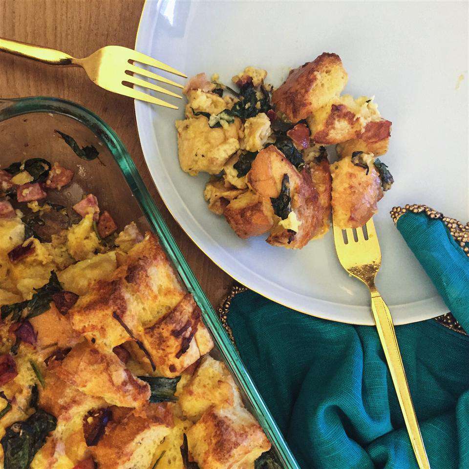 Savory Breakfast Strata