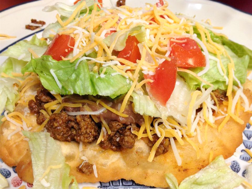 Savory Fry Bread Tacos
