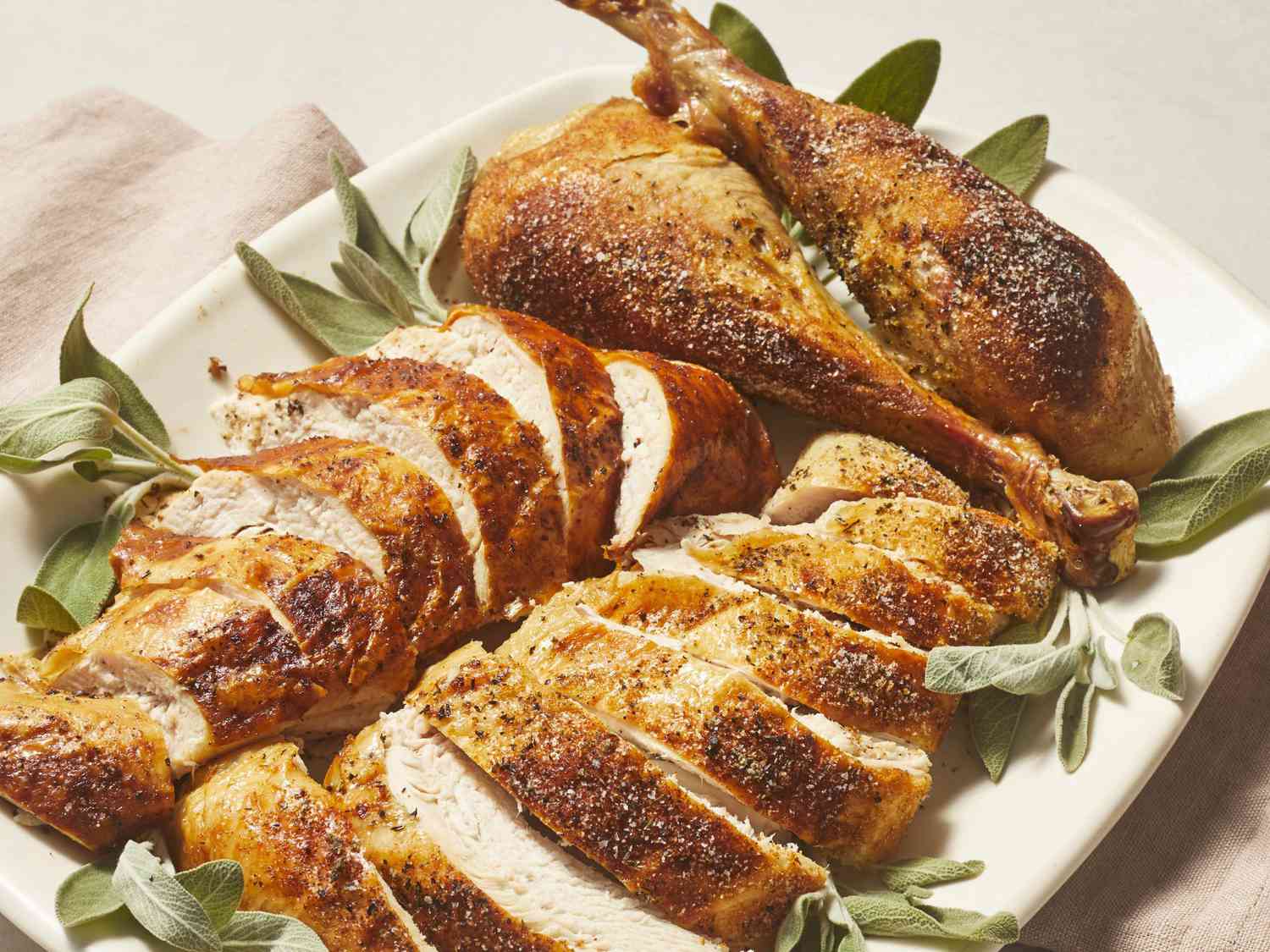 Savory Herb-Roasted Turkey