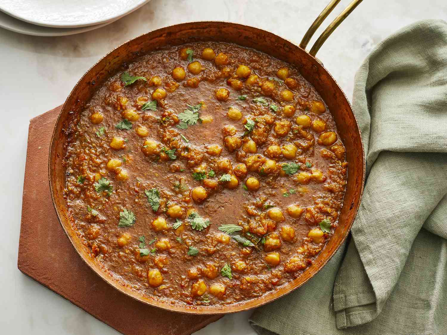 Savory Indian Chickpeas