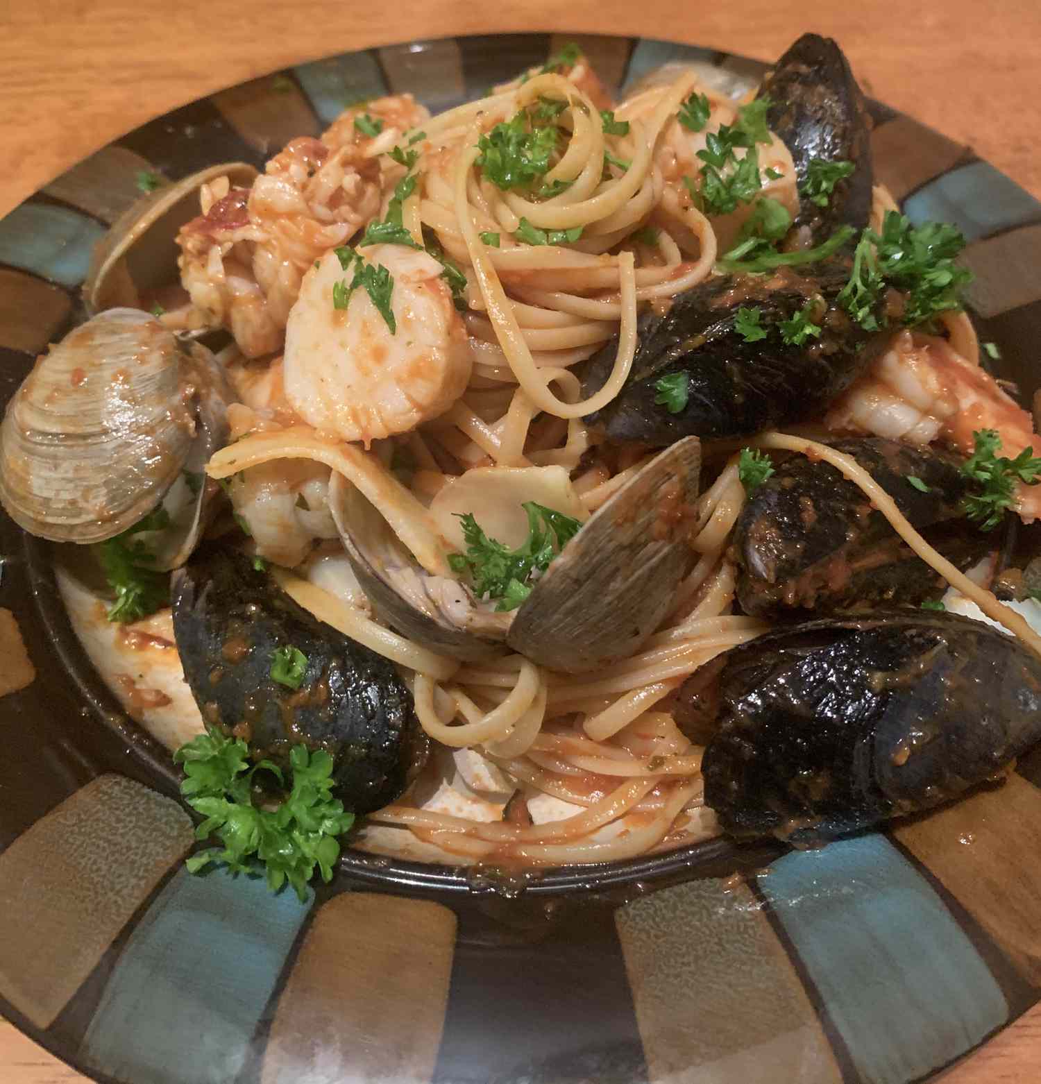 Seafood Pasta Italiano