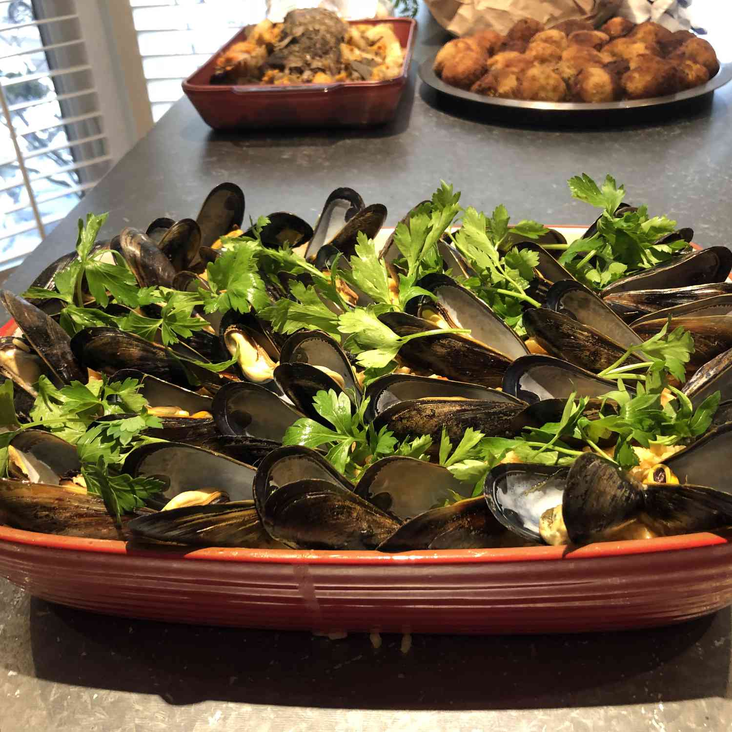 Seafood Saffron Paella