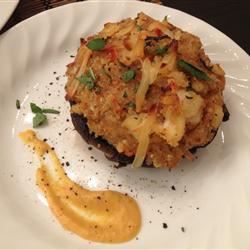 Seafood Stuffed Mushrooms