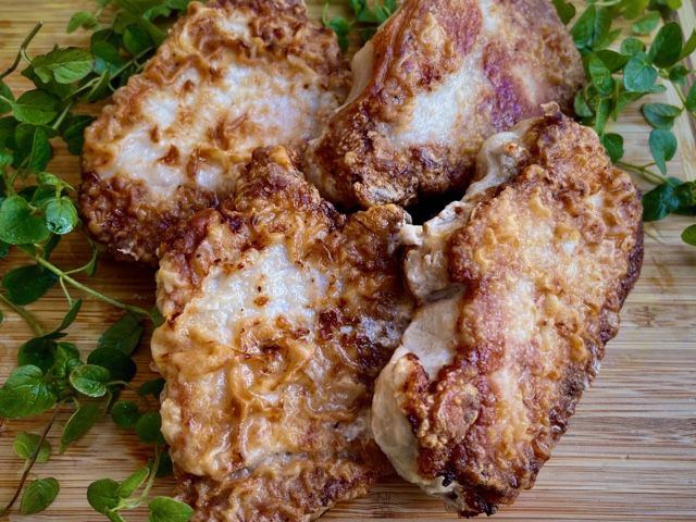 Seared Boneless Pork Chops