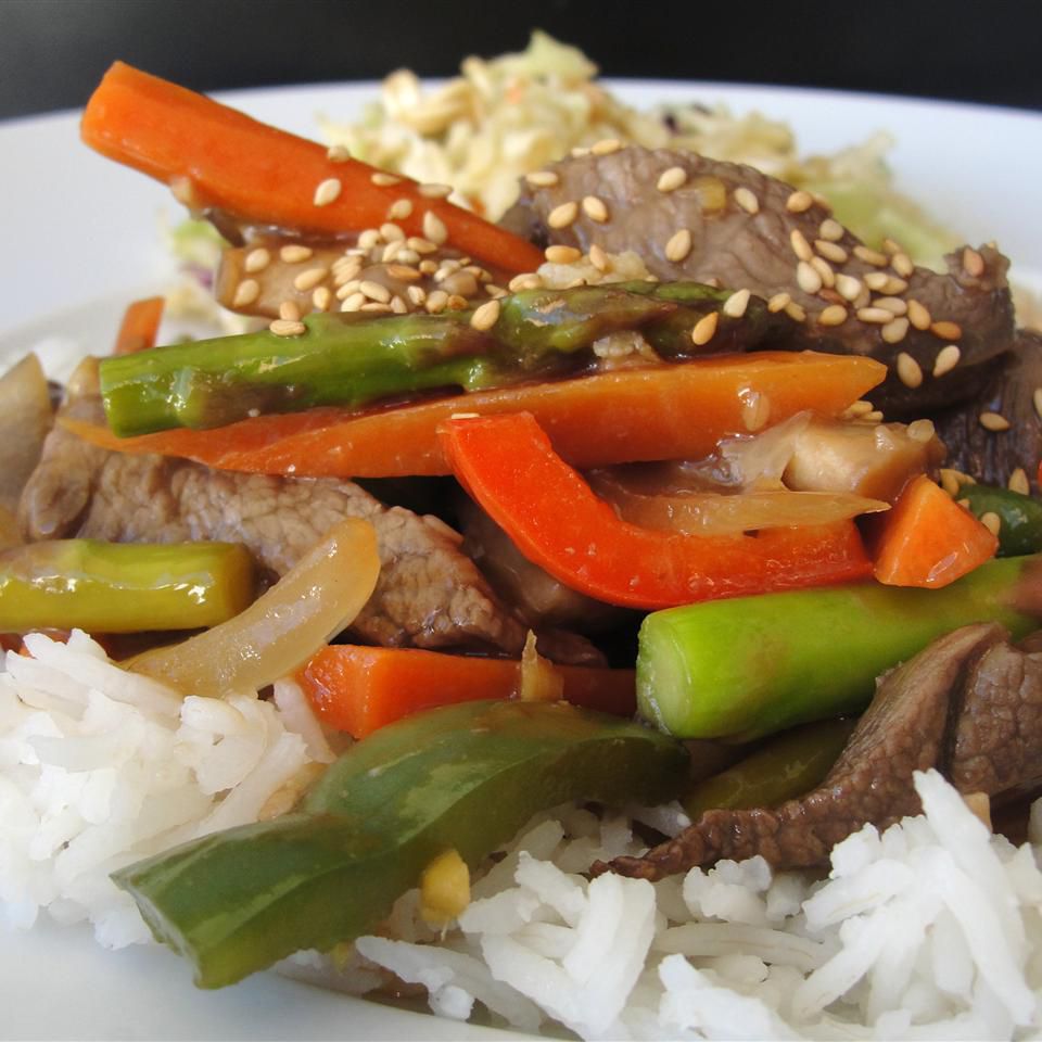 Sesame Beef Stir Fry