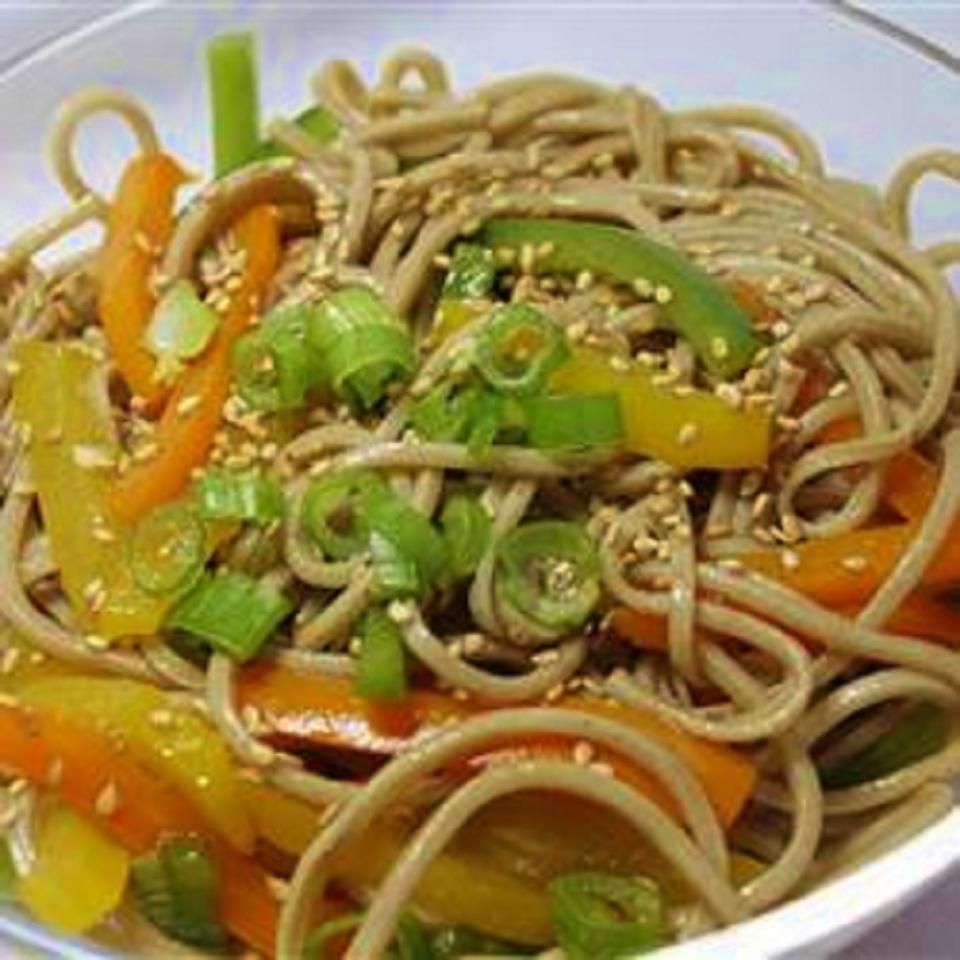 Sesame Noodles with Udon