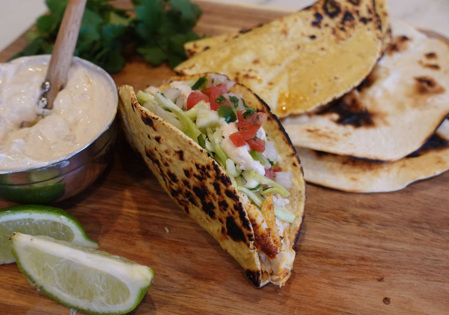 Sheet Pan Fish Tacos