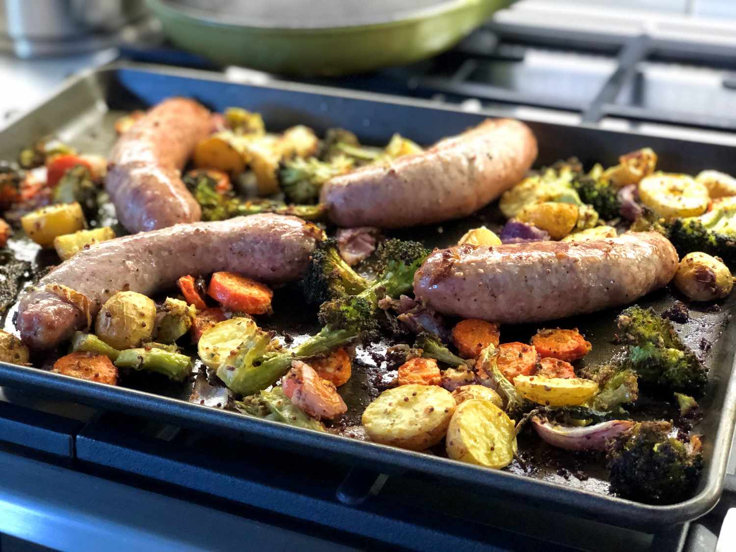 Sheet Pan Sausage and Veggies