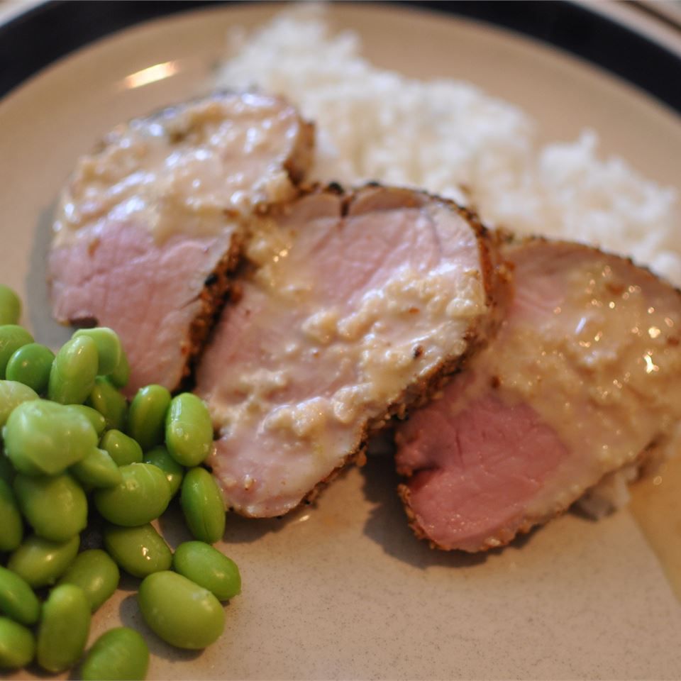 Shichimi-Crusted Pork Tenderloin