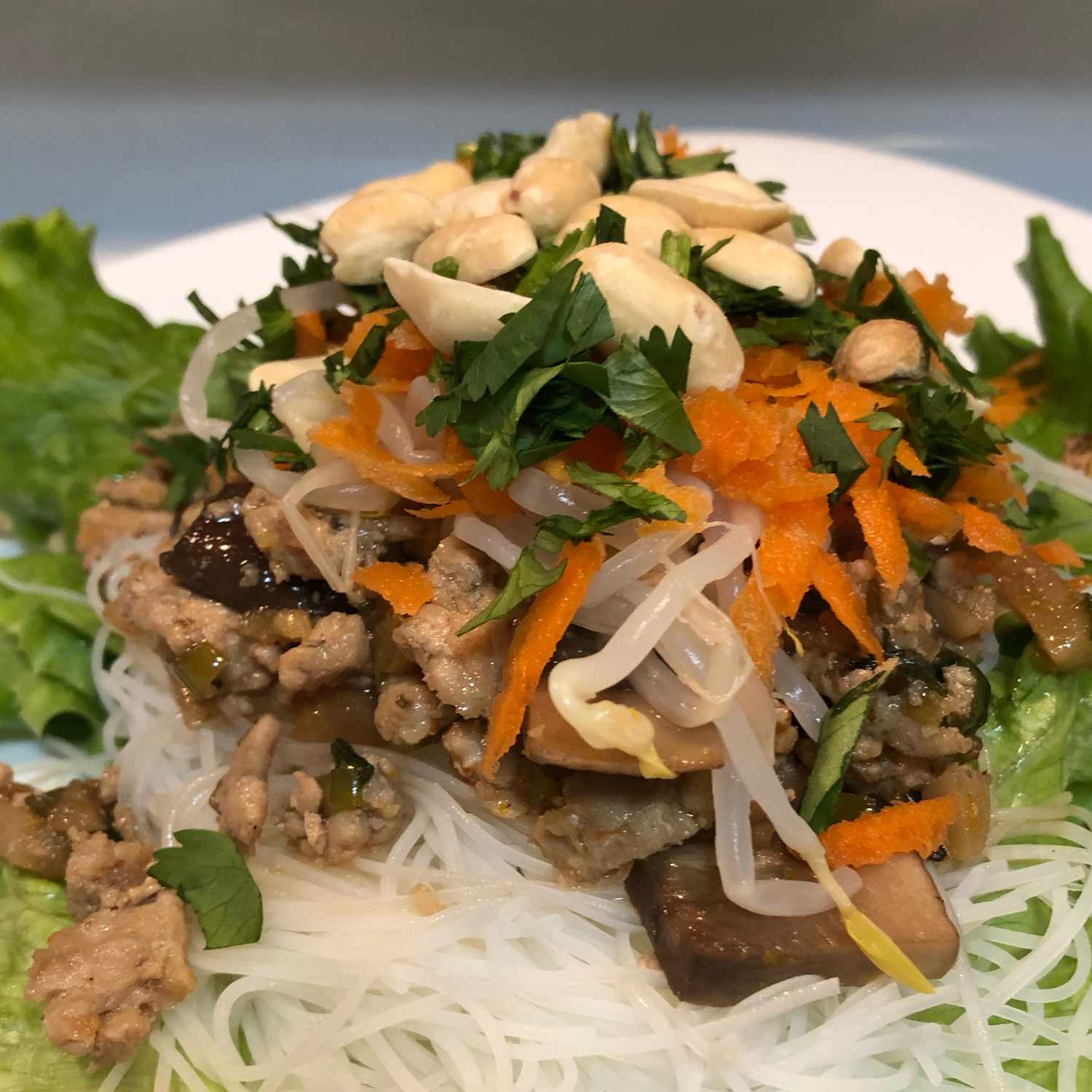 Shiitake Turkey Lettuce Wraps