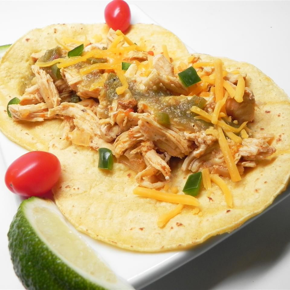 Shiner Bock Shredded Chicken Tacos