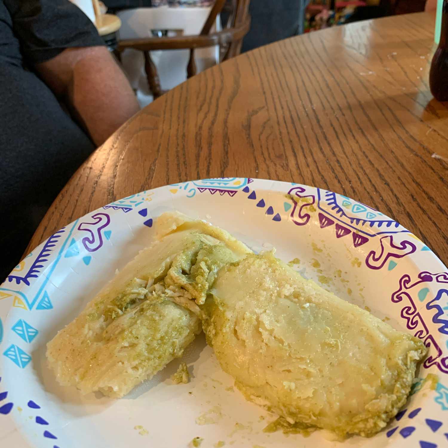 Shredded Chicken Green Tamales