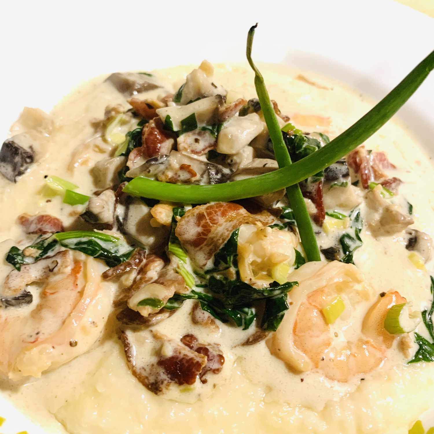 Shrimp and Bacon Grits
