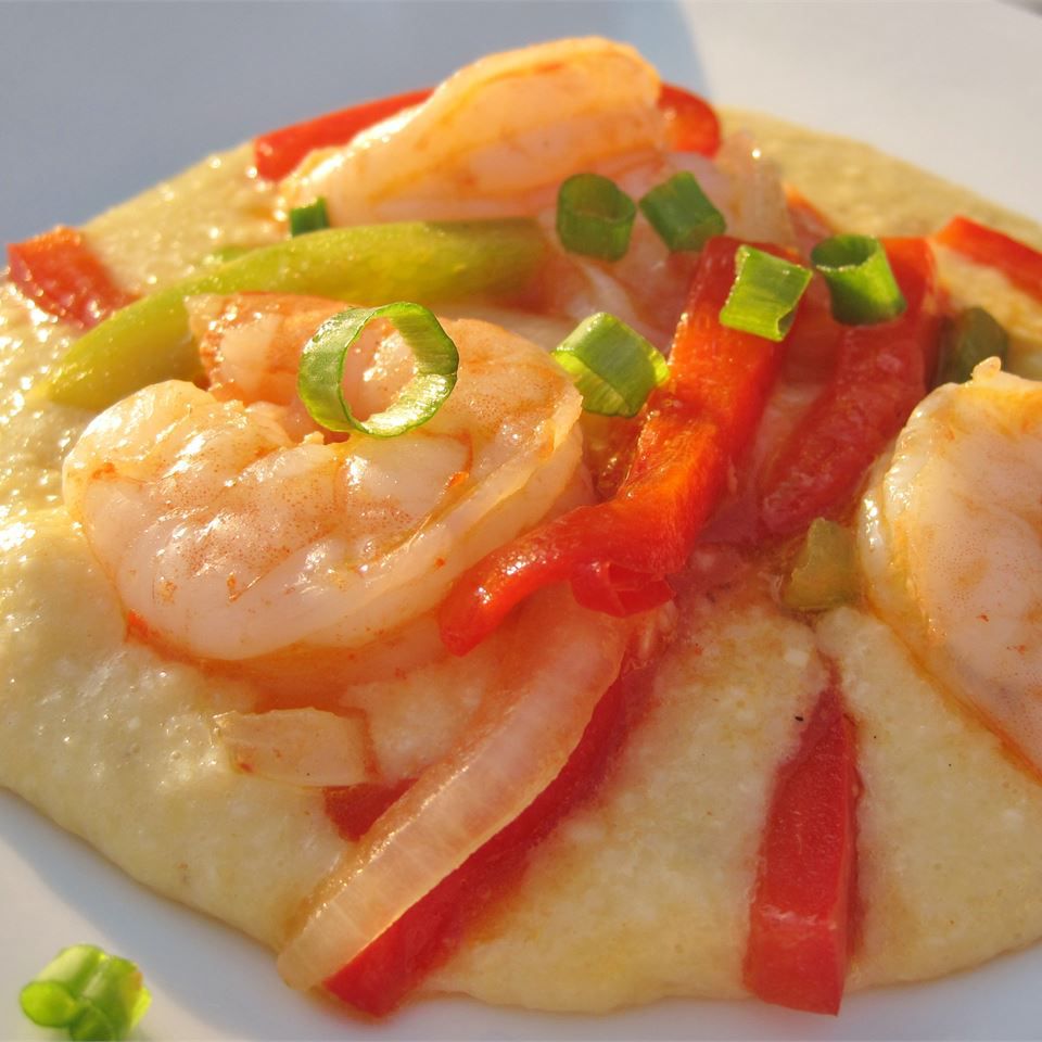 Shrimp and Garlic Cheese Grits