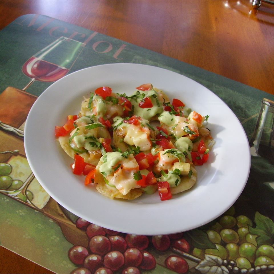 Shrimp and Jalapeno Loaded Nachos