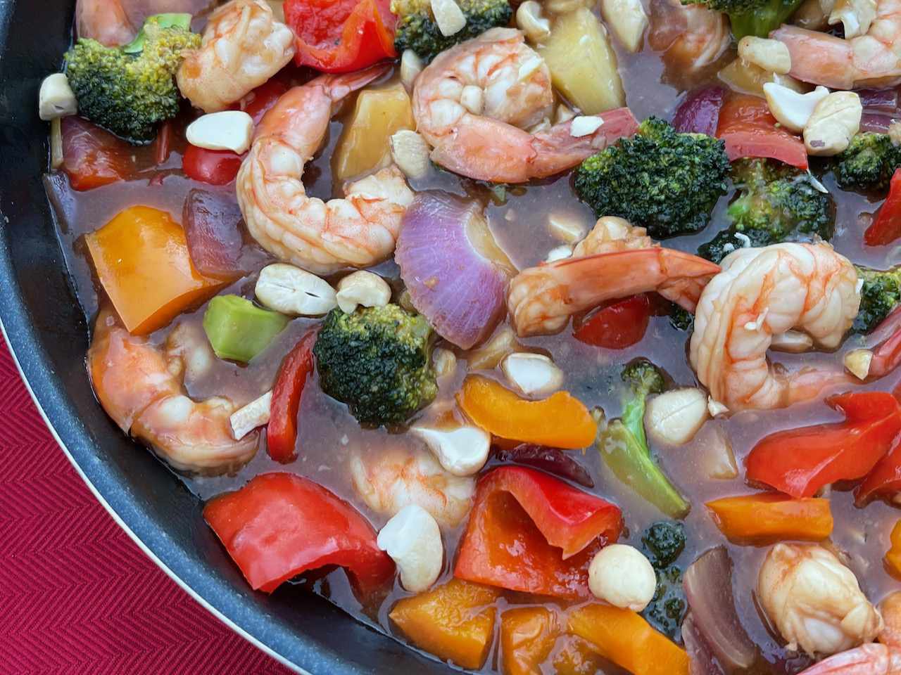 Shrimp and Pineapple Stir-Fry