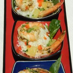 Shrimp and Pineapple Thai Rice Salad