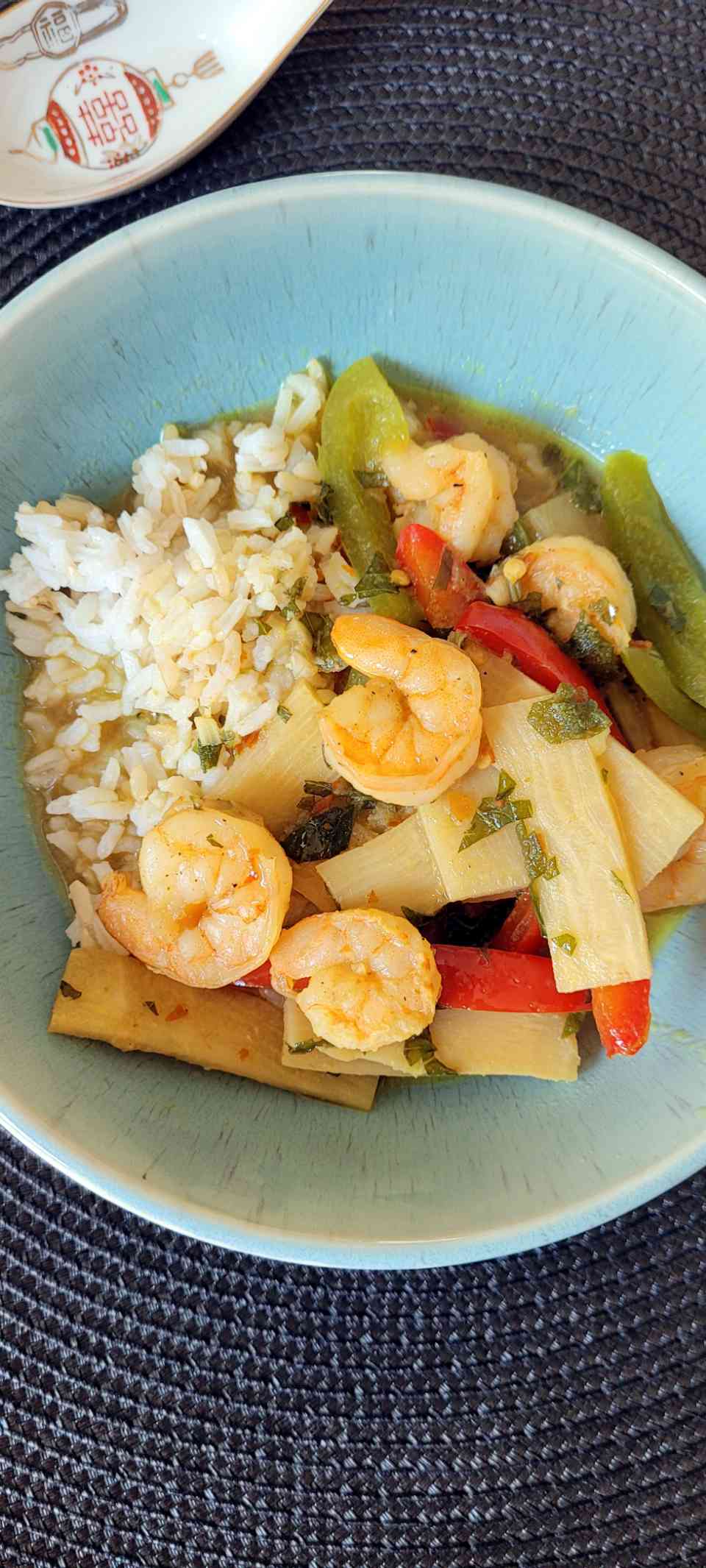 Shrimp in Coconut Curry