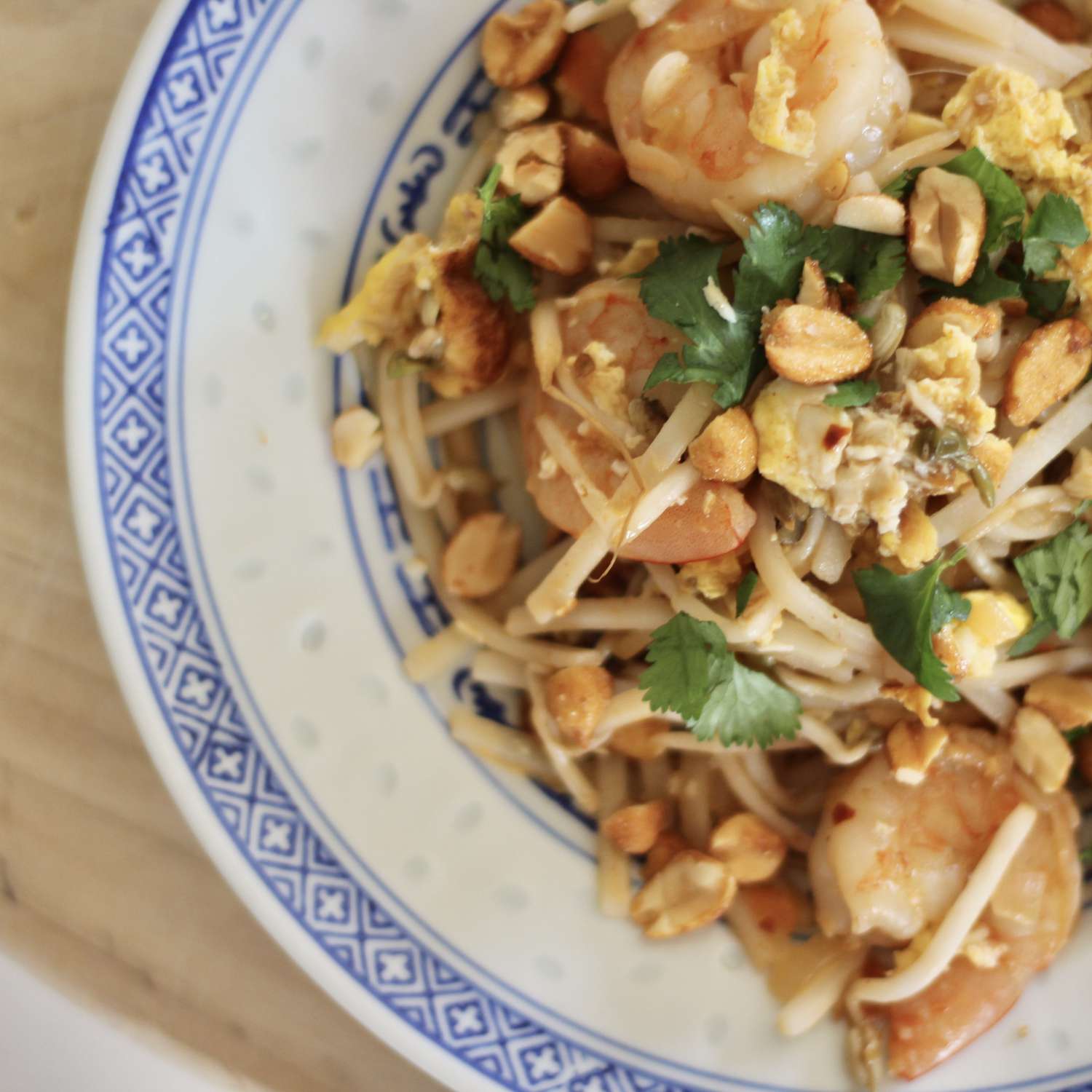 Shrimp Pad Thai with Spice