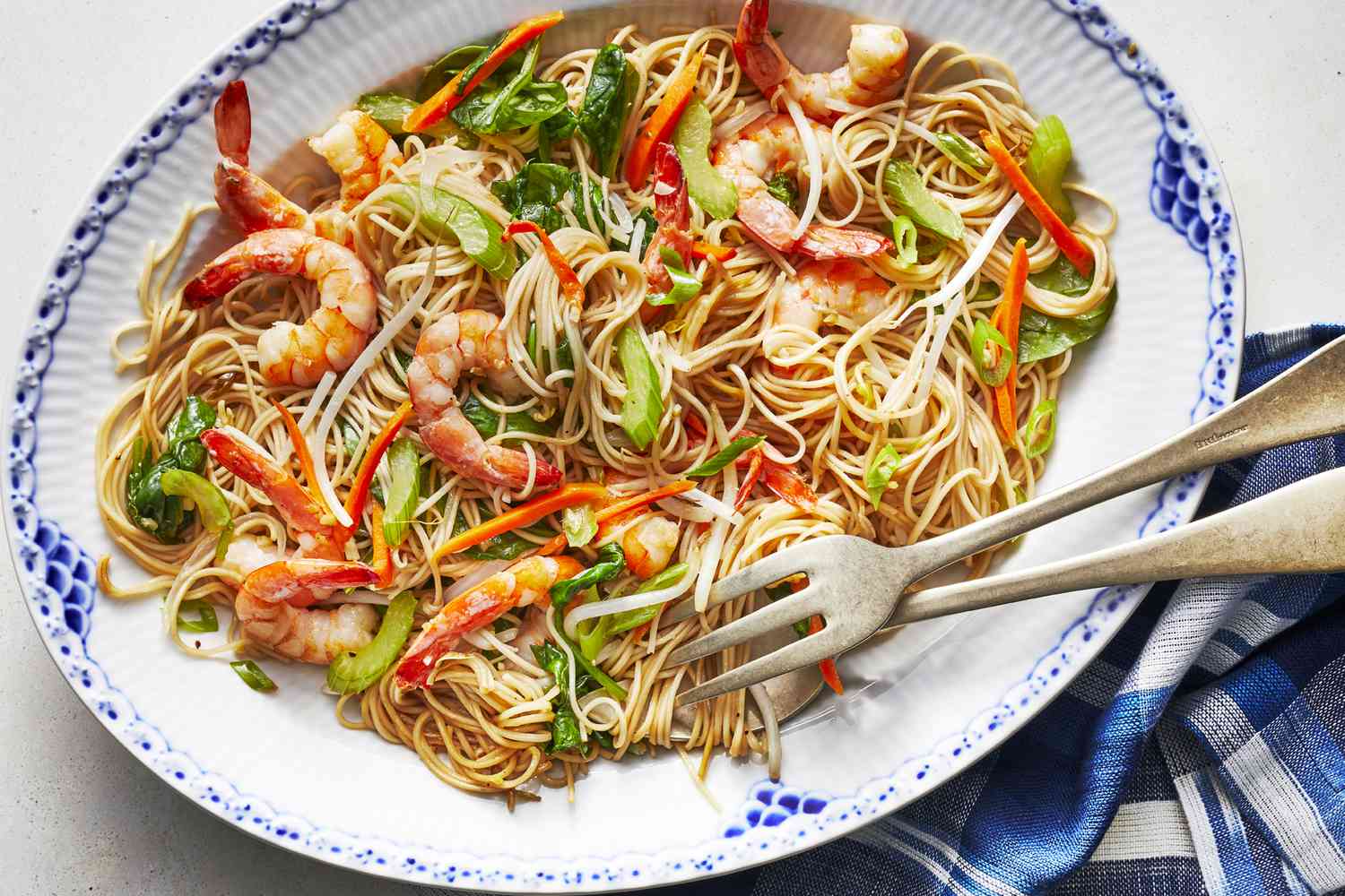 Shrimp Stir-Fried Noodles